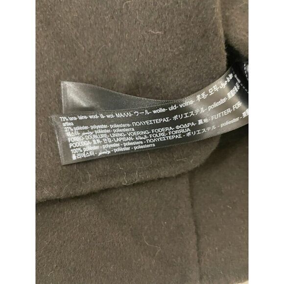 Massimo Dutti Womens Short Jacket Blazer S Small Brown Wool blend 6444/764 NWT - Picture 6 of 12